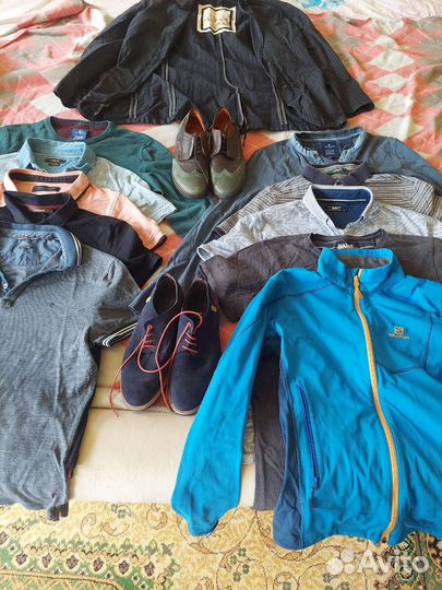 Огромный пакет мужской брендовой одежды XS, S, M
