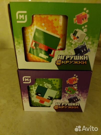 Кружка майнкрафт магнит