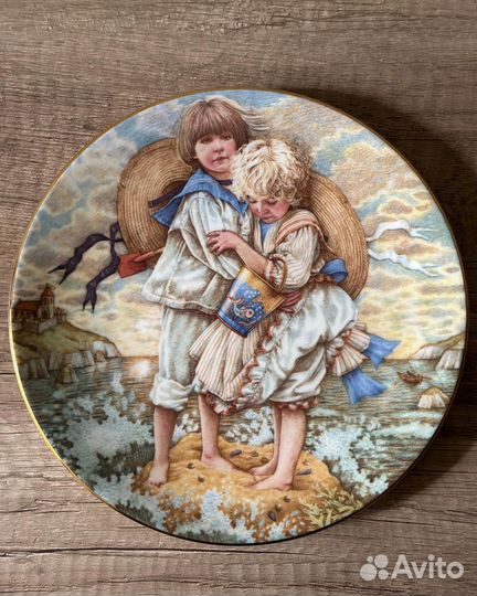 Винтажные декоративные тарелки, Royal Worcester