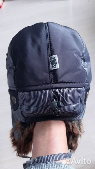 Шапка ушанка детская
