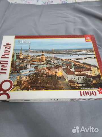 Пазлы 1000 Рига