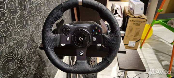 Игровой руль logitech g920
