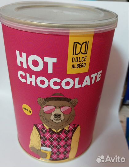 Банка от горячего шоколада