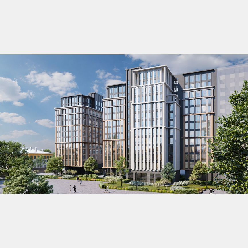 Апартаменты-студия, 37,1 м², 3/13 эт.