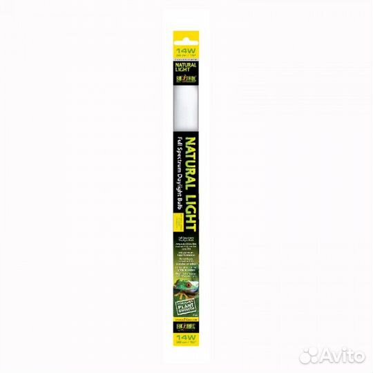 Лампа EXO terra reptile natural light Т8 14 Вт 36