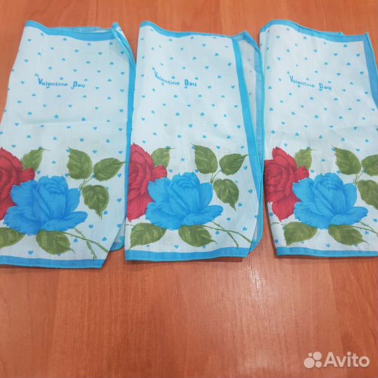 Носовые платки СССР женские