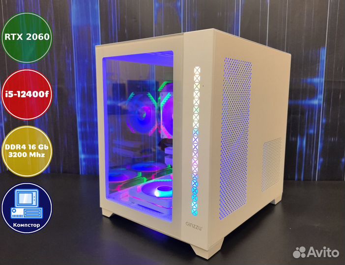 Сборка пк 4к i5-RTX2060-16DDR4-JNV5490683712-H610