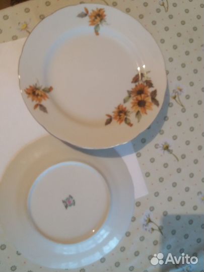 Тарелки суповые новые Китайский фарфор 80г