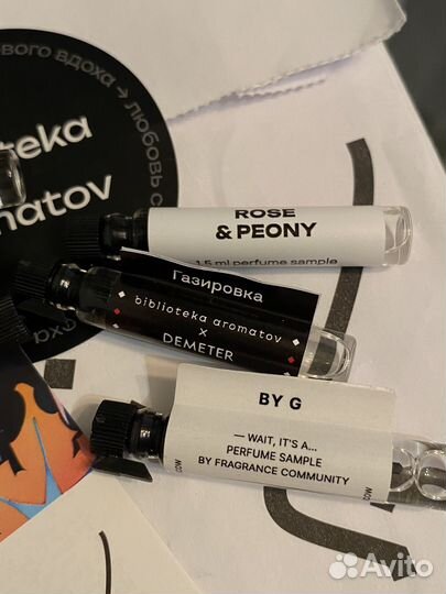 Demeter библиотека ароматов