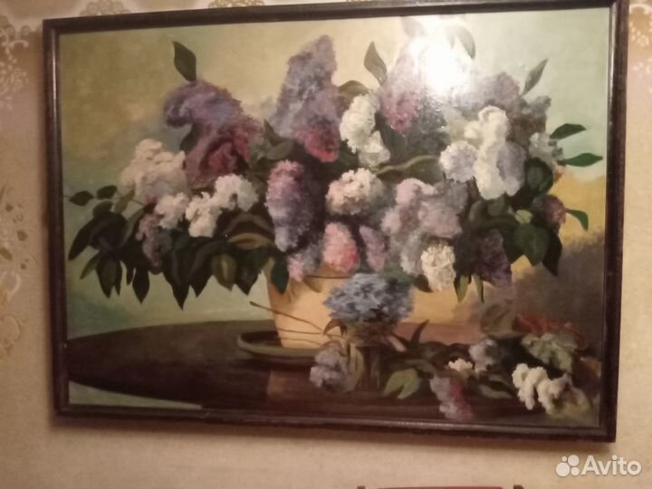 Картина большая 167 на 122 см в раме