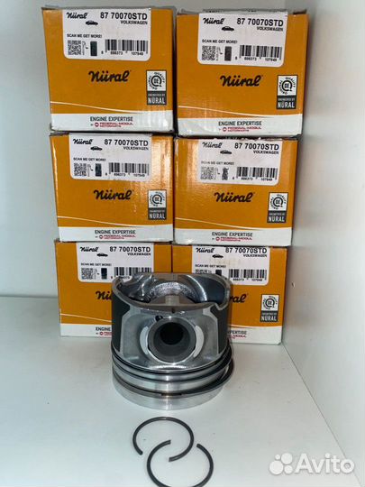 Комплект поршней Nural 3.0 TDI BUN, BUG, BKS STD