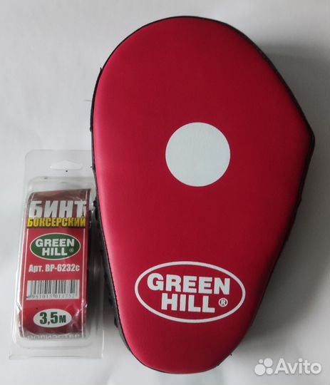 Лапа боксерская. Кожаная