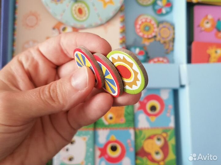 Настольная игра djeco бинго мемо домино