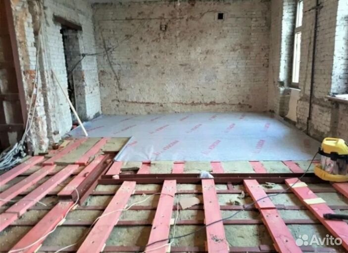 Ремонт полов под ключ