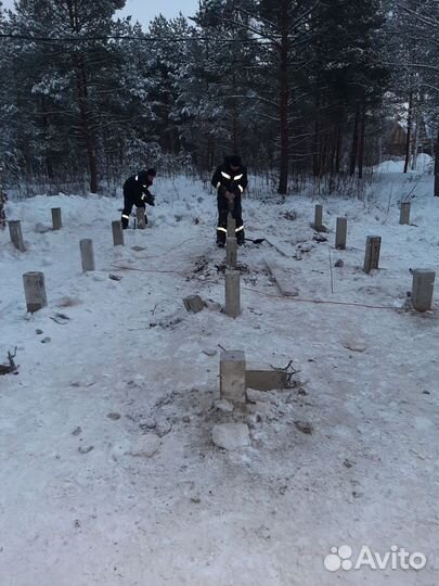 Сваи жби с монтажом