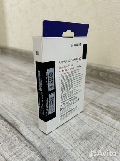 SSD накопитель Samsung 980 PRO MZ-V8P1T0CW 1тб