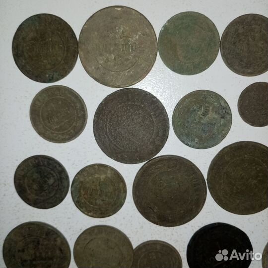 Медные монеты российской империи
