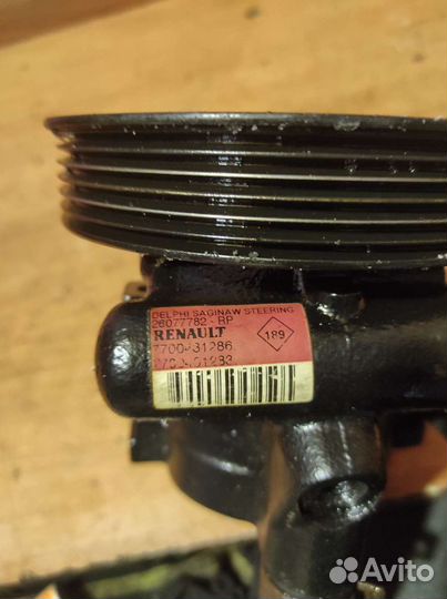 Насос гур Рено Логан / Рено Сандеро / Рено Симбол