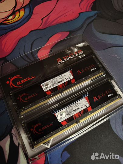 G.Skill Aegis kit 32Gb (2*16) 3200 Mhz CL16 Новая