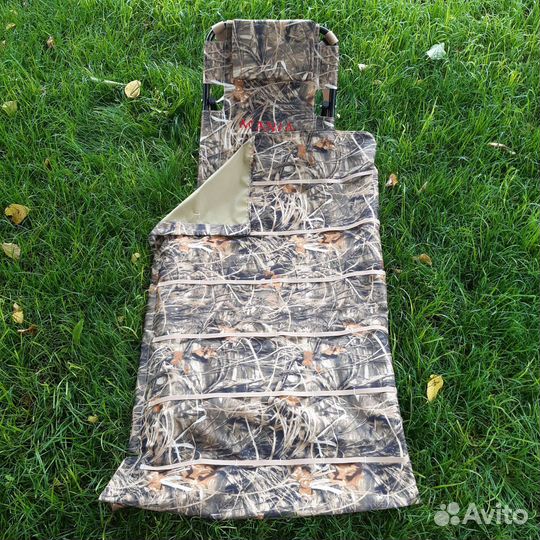 Лежачая засидка, скрадок