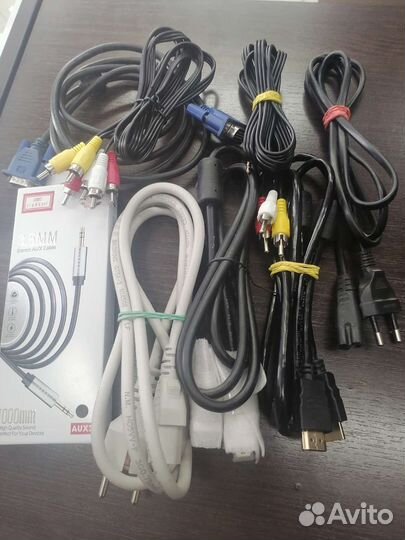 Аудио видео кабель, кабель питания