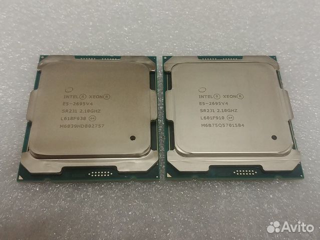 Xeon E5-2695v4 OEM 18-ядер 2.1-3.3GHz 120W