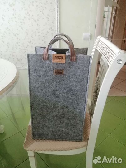 Корзина из фетра 30*30*50