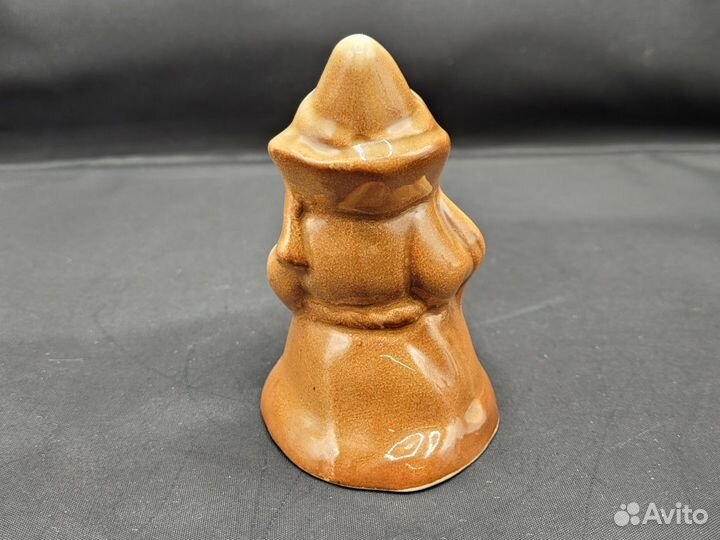 Статуэтка фарфор керамика Дед Мороз 10 см Пермь