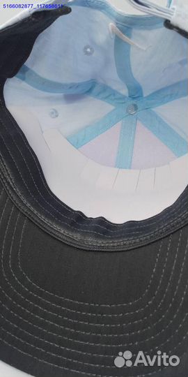 Бейсболки nike бело-голубые (Арт.21811)