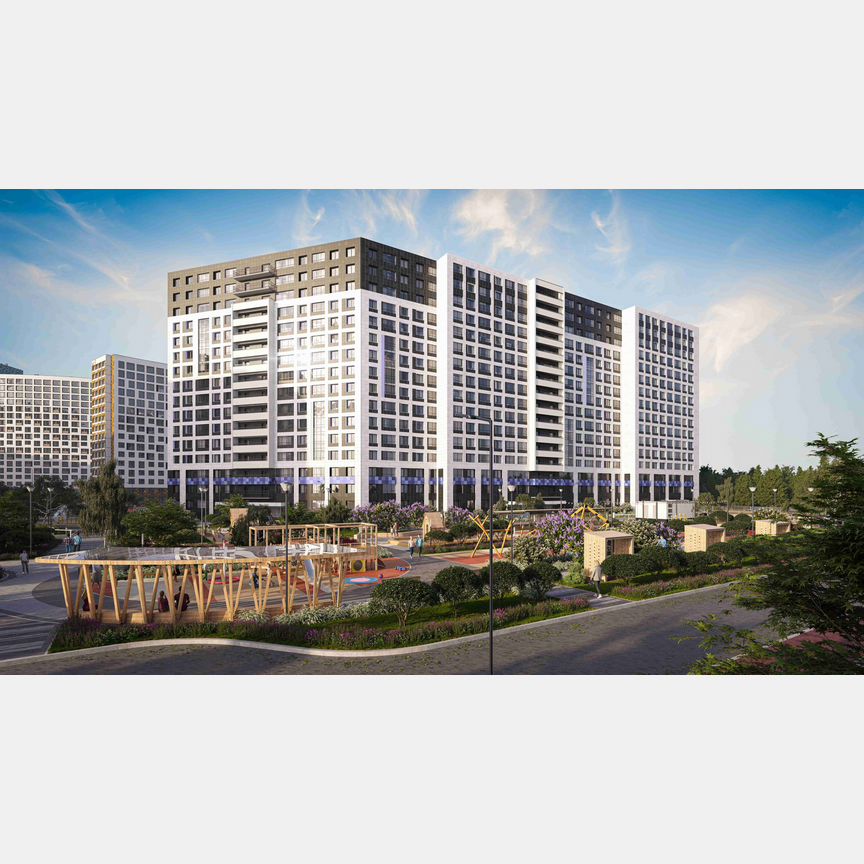 1-к. квартира, 35,1 м², 2/16 эт.
