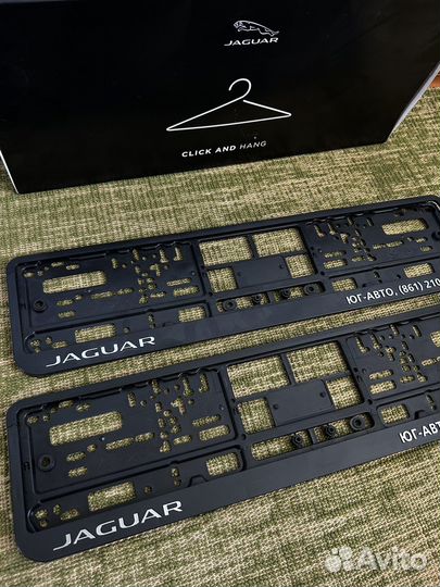 Рамка для номера jaguar