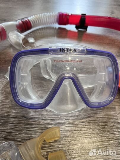 Маска и трубка для плавания