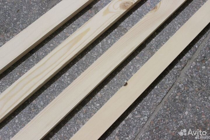 Брусок сосна строганный 16х40х2м сорт ав