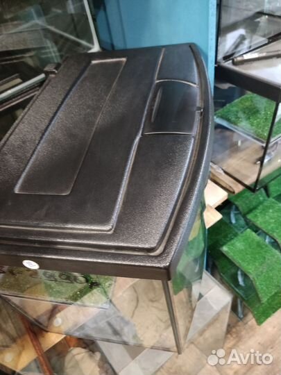 Террариум 35 л. С мостиком и крышкой