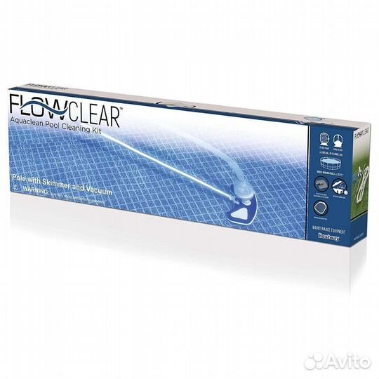 Пылесос и сачёк для бассейна Bestway