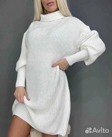 Платье вязаное женское 44-52