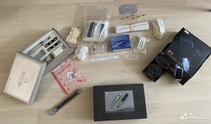 Машинка для перманентного макияжа, набор