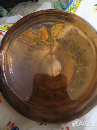 Ваза цветное стекло