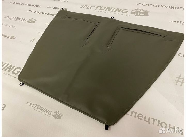 Утеплитель радиатора на ГАЗель Бизнес серый