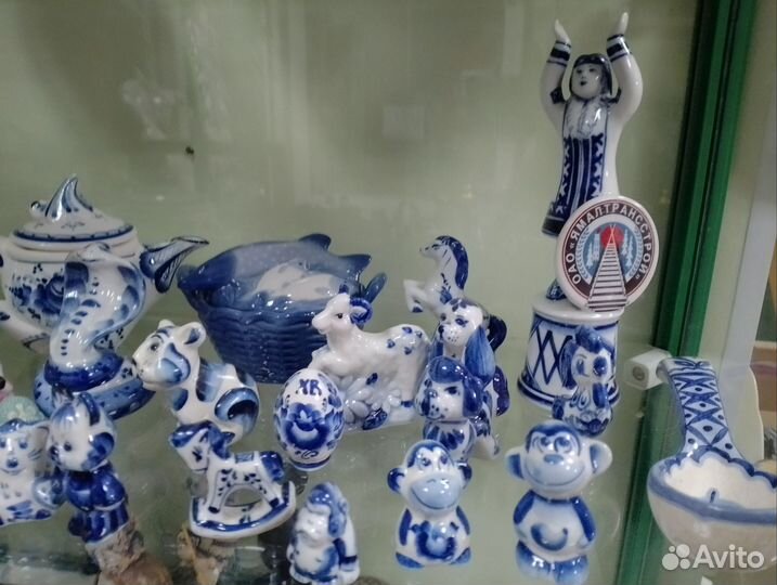 Фигурки гжель