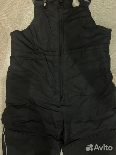 Брюки зимние утепленные на бретелях Ostin