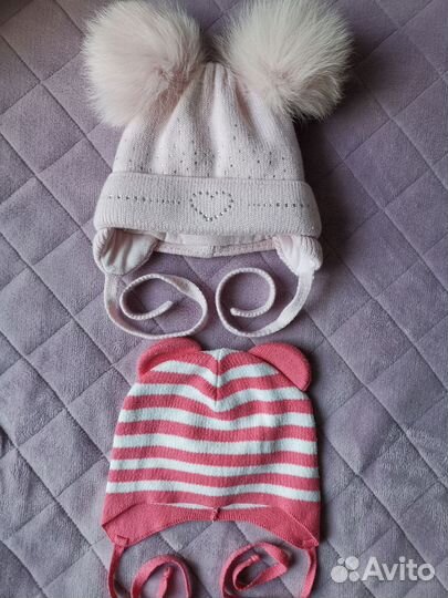 Шапки для девочки 36 38