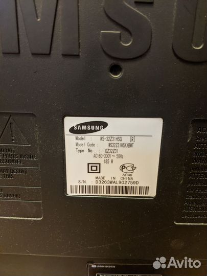 Телевизор Samsung ЭЛТ, показывает отлично