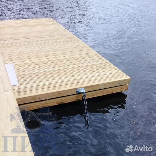 Понтон для пирса, лодочного причала