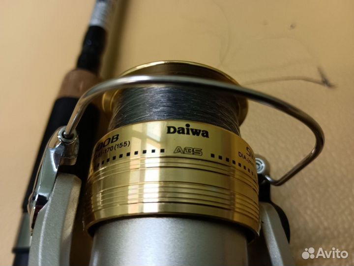 Спиннинг serfmaster с катушкой daiwa
