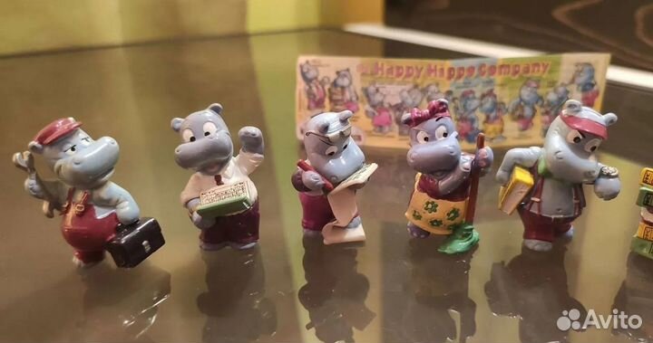 Коллекция Kinder, “Die Happy Hippo Company”, 1994