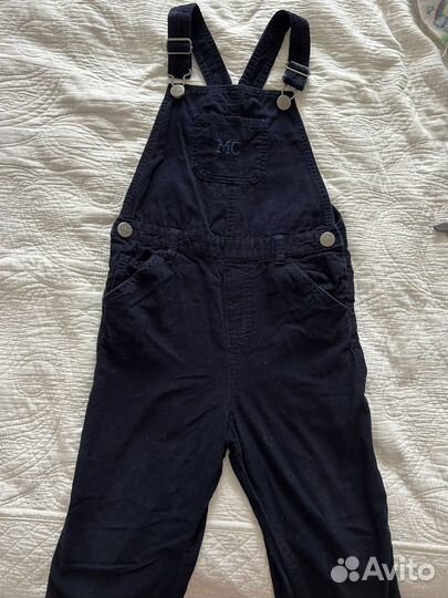 Вельветовый комбинезон