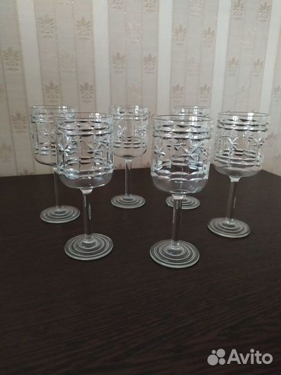 Рюмки хрустальные