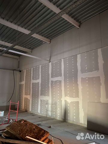 Монтаж перегородок из гипсокартона