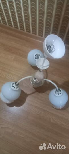 Люстра потолочная подвесная бу